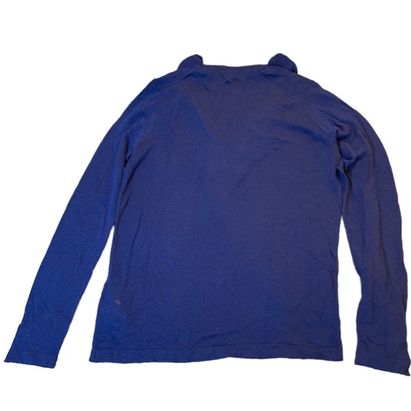 Massimo Dutti, Navy blue Wool blend sweater, XS, NWT $50 - Picture 3 of 6